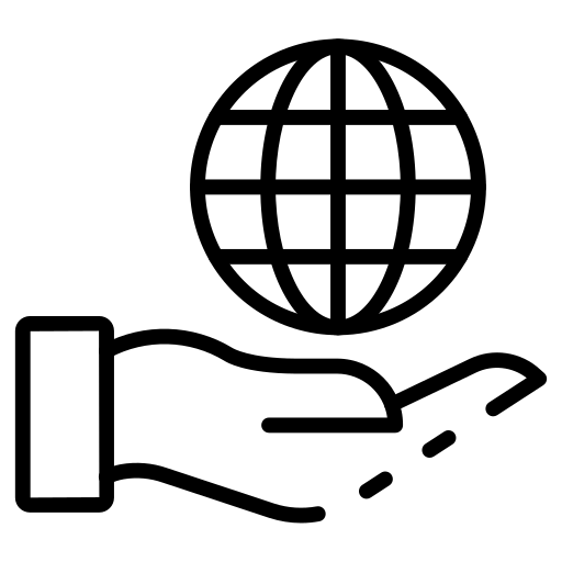 simple global image icon